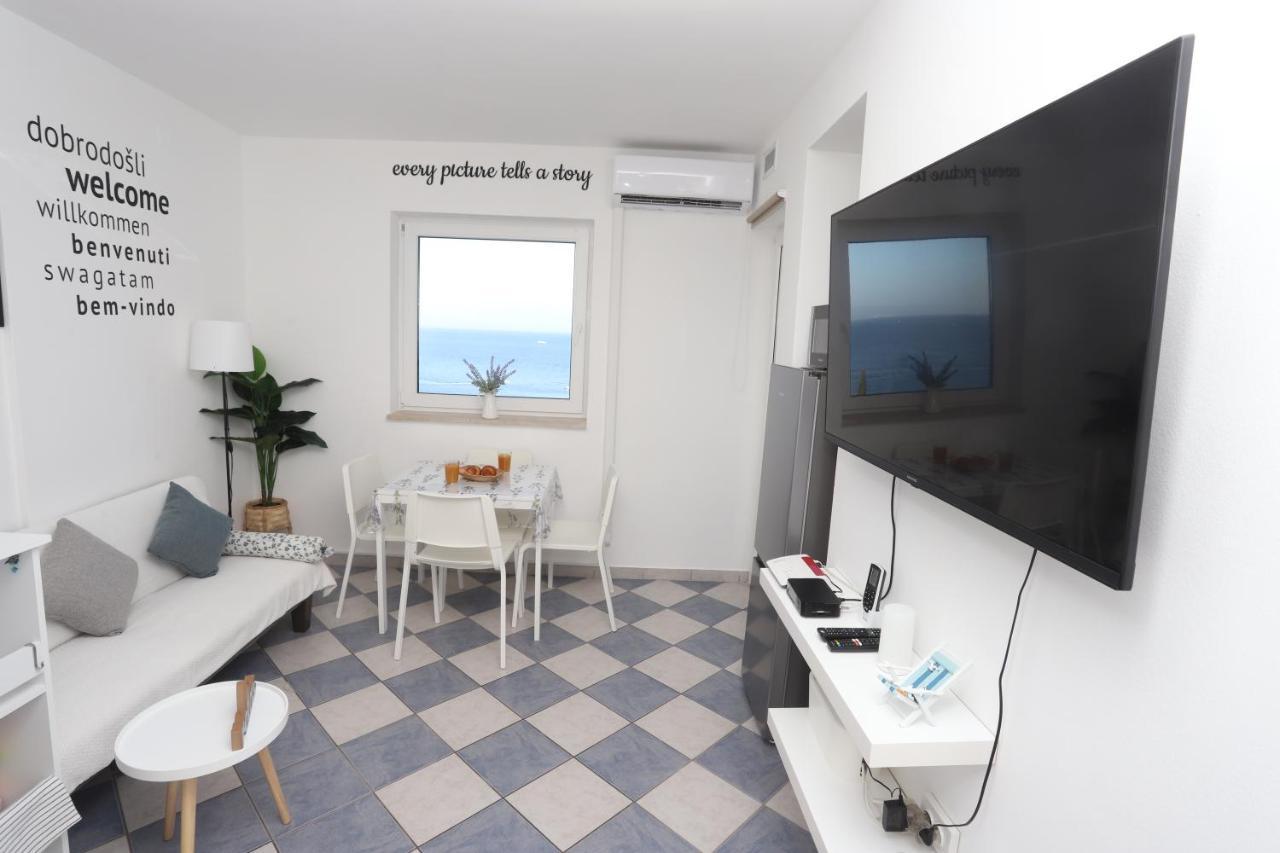 Apartment Relaxing Sea View, Okrug Gornji Dış mekan fotoğraf